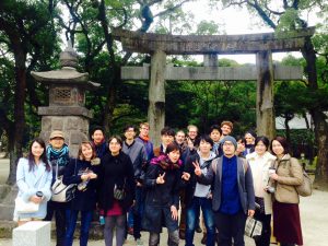 sumiyoshi shrine (Nahi the sound of jars: field trip)
